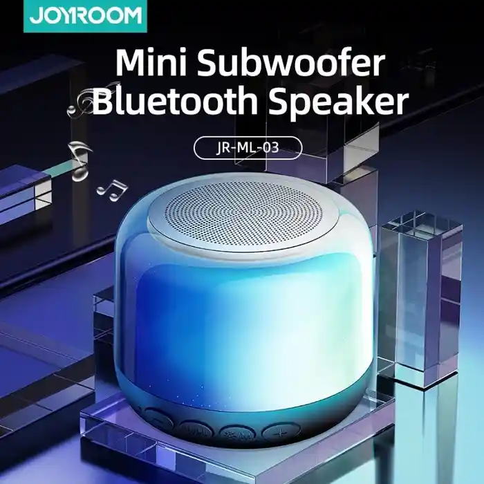 Joyroom JR-ML03 Transparent Wireless Speaker with RGB Light